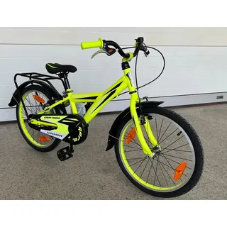 20 Zoll Jungen Fahrrad Kinderfahrrad Rad Jungen Fahrrad Rücktrittbremse Gelb NEU-080 - Gelb