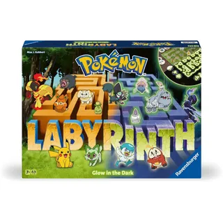 Ravensburger Spiel Familienspiel Pokémon Labyrinth Glow in the dark 22705