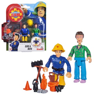 ★ Feuerwehrmann Sam Spielfiguren Set | Simba Toys (Elvis & Dilys)