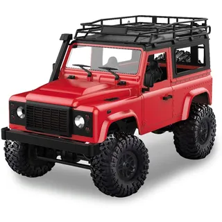 Goolsky MN-D90 Rock Crawler 1/12 4WD 2.4G Fernbedienung High Speed Off Road Truck RC Auto Led Licht RTR Red