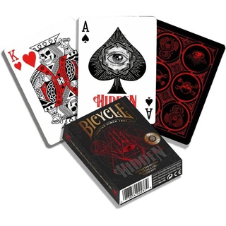ASS Spiel, Kartenspiel »Bicycle® - Kartendeck - Hidden« schwarz