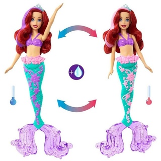 Mattel® Meerjungfrauenpuppe Mattel HLW00 - Disney Princess - Arielle die Meerjungfrau Puppe inkl. bunt