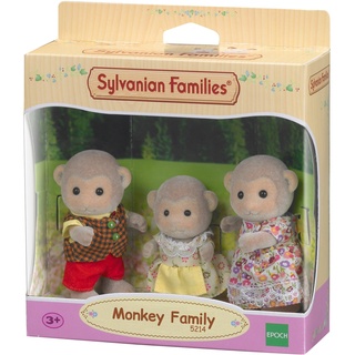 Sylvanian Families 5214 Affen Familie - Figuren für Puppenhaus, Pas De Variations