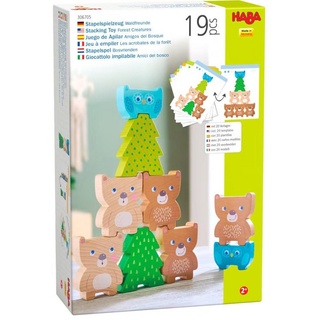 Haba Puzzle HABA 306705 - Stapelspielzeug Waldfreunde, 3D-Puzzle-Spaß, Stapelsp..., Puzzleteile