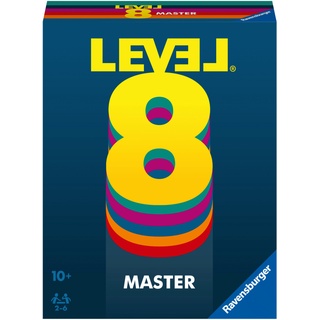 Ravensburger 20868 - Level 8 Master  Die Master Version Des Beliebten Kartenspiels Für 2-6 Spieler Ab 10 Jahren / Familienspiel / Reisespiel / Perfekt
