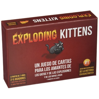 Asmodee Exploding Kittens – Kartenspiel (ekek0001), Spanisch