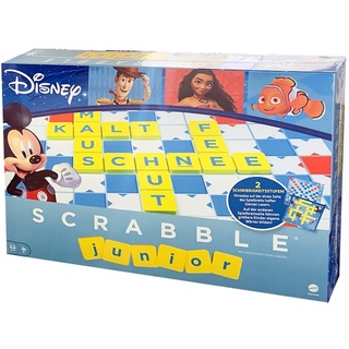 Demacia SCRABBLE Junior Disney Edition, Kreuzworträtsel-Brettspiel