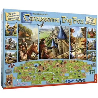 999 Games Carcassonne Big Box 3, Brettspiel, Strategie, 7 Jahr(e), Familienspiel
