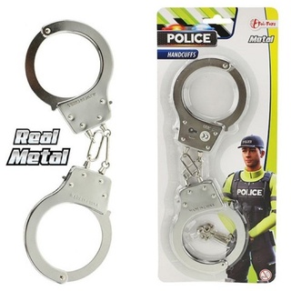 Toi-Toys Spielzeug-Polizei Einsatzset POLICE - Polizei Handschellen