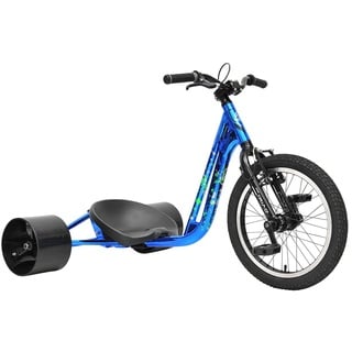 Triad Drift Trike 18 Zoll | Hochwertiges Driftbike mit Hinterrädern und leistungsstarker V-Bremse aus Legierung | Drift-Trike mit verstellbarem Sitz für Erwachsene | Geeignet für Kinder ab 7 Jahren