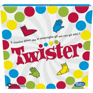 Hasbro Gaming 315-98831456 Twister, Single, Mehrfarbig, 3