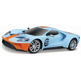 Maisto Tech Spielzeug-Auto »Maisto-Tech 1:24 Ford GT  ́19 "Gulf" (2,4 GHz) USB«, Pistolengriff-Controller, Hochdetailliert blau
