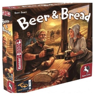 Pegasus Spiele Spiel, Familienspiel Beer & Bread, Brettspiel, für 2 Spieler, ab 10 Jahren... bunt