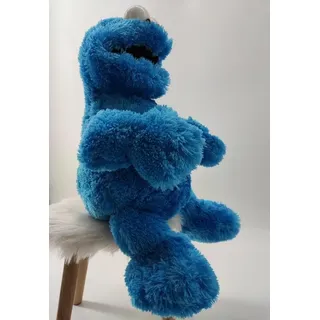 Sesamstrasse Kuscheltier Sesamstrasse Kuscheltier Krümelmonster Kuscheltier Blau Plüsch 35 cm (1-St), Super weicher Plüsch Stofftier Kuscheltier für Kinder zum spielen blau