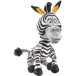 SCHMIDT SPIELE 42708 Madagascar, Marty, Zebra, 25 cm,