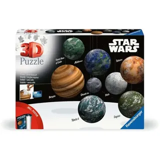 Ravensburger Puzzle -  3D Puzzle 11577 - Puzzle-Ball Planeten der Star Wars Galaxie - erste Trilogie