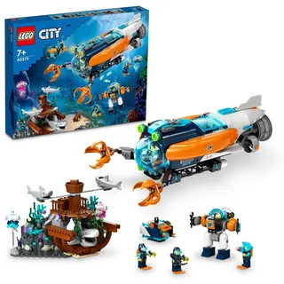 LEGO® Konstruktions-Spielset LEGO 60379 City - Forscher-U-Boot