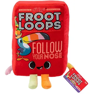 Funko POP! Plush: Kelloggs - Froot Loops Cereal Box - Froot Loops Cereal Box - Plüschtier - Geschenkidee Zum Geburtstag - Offizielle Handelswaren - Gefüllt Plüschtiere Für Kinder Und Erwachsene