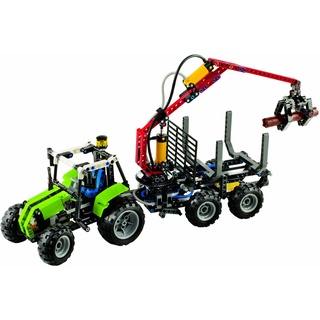 LEGO Technic 8049 - Traktor mit Forstkran