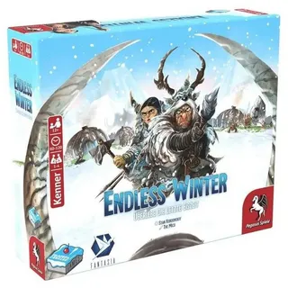 Pegasus Spiele Spiel 57330G - Endless Winter, Brettspiel, für 1-4 Spieler, ab..., Familienspiel, Familienspiel bunt