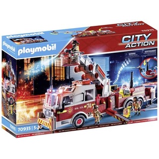 Playmobil® City Action Feuerwehr-Fahrzeug: US Tower Ladder 70935