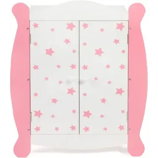 CHIC 2000 519 88 Puppen-Kleiderschrank Stars Pink