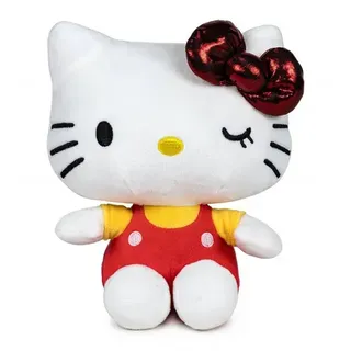 Hello Kitty - Plüsch Anniversary 32 cm rot