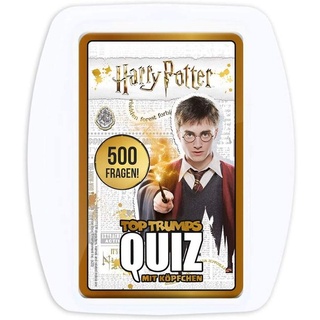 Winning Moves 63759 - Top Trumps Quiz Harry Potter, Hexen und Zauberer, Wissensspiel