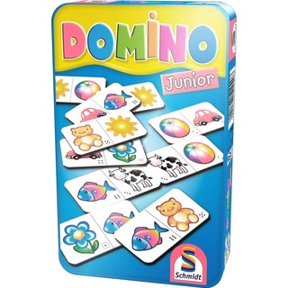 Schmidt Spiele Spiel, Reisespiel Zuordnungsspiel Domino Junior 51240