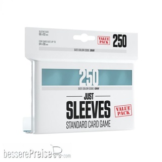 Gamegenic GGX10010 - Just Sleeves - Value Pack Clear
