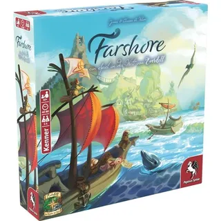 Pegasus 57611G - Farshore, Ein Spiel in der Welt von Everdell, Kennerspiel, Grundspiel