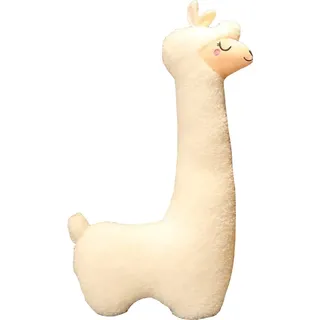 Alpaka Lama 100 cm Plüschtier Maskottchen Kuscheltier Kuschelig Weiches