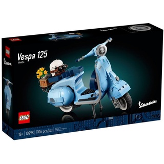 LEGO Creator Expert Vespa 125, Bausatz, 18 Jahr(e), Kunststoff, 1107 Stück(e), 1,44 kg