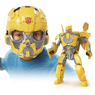 Hasbro Transformers Spielzeug Bumblebee 2-in-1 Maske und Figur zu Transformers: Aufstieg der Bestien, ab 6 Jahren, 22,5 cm