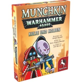 Pegasus Spiele 17018G Munchkin Warhammer 40.000: Kulte und Kolben [Erweiterung]