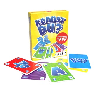 KennstDu? Spiel, KennstDu - Das interaktive Buchstaben - Kartenspiel »mit App für iOS und Android«, Made in Germany