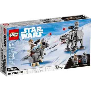LEGO® Konstruktionsspielsteine LEGO® Star WarsTM 75298 AT-ATTM vs. TauntaunTM Microfighters, (205 St)