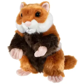 Heunec Bedrohte Tiere Hamster 289970 - Heunec Kuscheltier Hamster 24cm - Braun