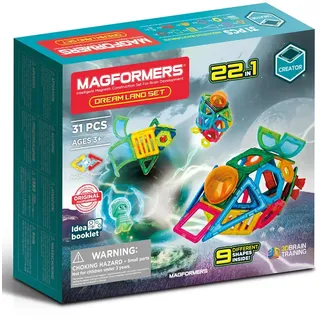 MAGFORMERS 31tlg. Magnetspielset "Dream Land Set" - ab 3 Jahren