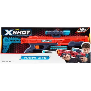 ZURU - X-Shot - Excel Hawk Eye Blaster mit Darts / Zuru / Spiele (außer Software)