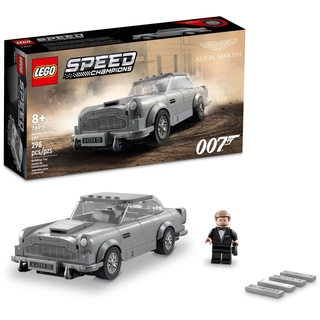 LEGO Speed Champions 007 Aston Martin DB5 76911 - Building Toy Set Featuring James Bond Minifigur, Car Model Kit for Kids and Teens, Expand Your Cool Collection, Great Gift for Boys and Girls Age 8+