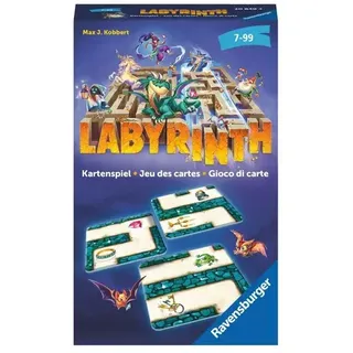Ravensburger Spiel - Labyrinth Kartenspiel - Der Familienklassiker für 2 - 6 Spieler - Spiel für Kinder ab 7 Jahren