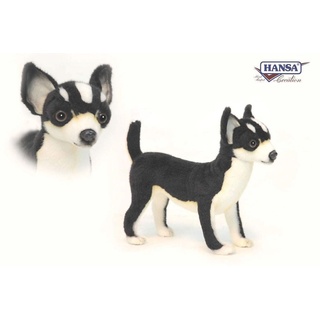 Hansa Toy 6367 Chihuahua schwarz 25 cm Kuscheltier Plüschtier