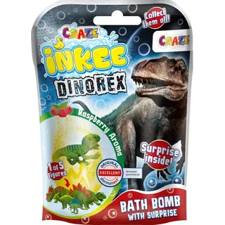 Craze INKEE Dino Badebombe für Kinder 1 St.