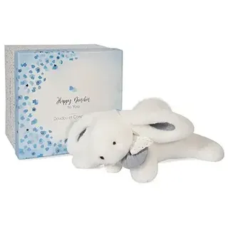 DOUDOU  8903735 Happy Glossy Hase weiss 25cm