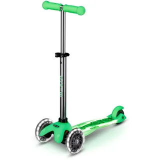 micro Scooter | Roller | mini micro deluxe glow LED plus icy lime - Grün