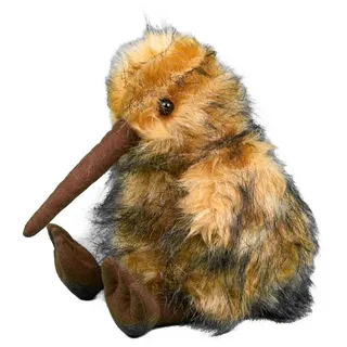 Teddys Rothenburg Kuscheltier Vogel Kiwi braun sitzend 23 cm Plüschvogel