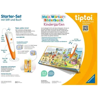 Ravensburger Spiel tiptoi® Starter-Set: Stift und Wörter-Bilderbuch Kindergarten