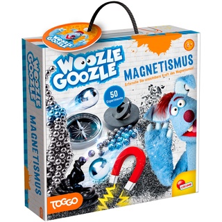 Lisciani - Woozle Goozle - Magnetismus - Experimentierkasten für Kinder - Ab 8 Jahren - Pädagogisches Wissenschaftsspiel mit 50 lustigen Magnetexperimenten und Zubehör