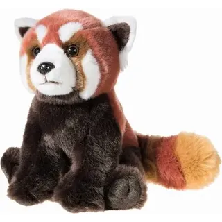 HEUNEC 237865 BEDROHTE TIERE Roter Panda sitzend, 30 cm